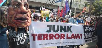 In the philippines, the military has red tagged human rights activists, lawyers, clergy, union organizers, journalists or anyone who has spoken out for social justice for indigenous people or against extrajudicial killings. Battle Over Anti Terror Law Opens At The Philippines Top Court The Diplomat