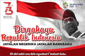 Contoh banner agustusan 2019 uki82 ngeblog. Banner Spanduk Hut Ri Dirgahayu Indonesia Merdeka Spanduk Lambang Negara Bendera