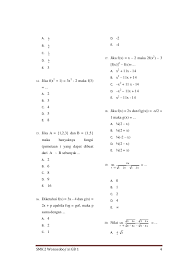Demikian soal pembahasan dan kunci jawaban pas matematika wajib dan peminatan kelas 11 xi sma mipa ips semester 1 kurikulum 2013. Soal Matematika Kelas 2