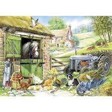 Nothing passes the time quite as well as a challenging, yet still fun, puzzle. Jigsaw Puzzles Direct A Huge Range Of Jigsaws Jigsaw Puzzles Mind Puzzles And Accessories For All Ages That You Can Buy O Cross Paintings Painting Farm Art