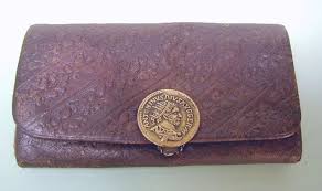 Antique Wallet Porte Monnaie Antique Porte Monnaie Monnaie Antique Objets