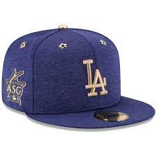Los Angeles Dodgers New Era 2017 Mlb All Star Game Side Patch 59fifty Fitted Hat Heathered Navy Hats For Men Dodger Hats Fitted Hats