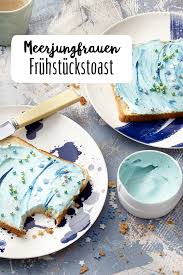 Mermaid Toast Lebensmittel Essen Das Auge Isst Mit Rezepte