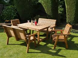 How to use garden furniture to create a standout outdoor space. Dales 1 35m Rectangular Garden Table Sets Riverco