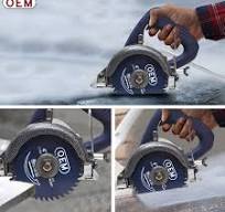 OEM Professional Marble Cutter 4-Inch 1240W | 6 Month Warranty | Includes  110mm TCT Blade, Accessories | Full Copper Motor | High-Speed Electric ...