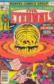 Вселенная комиксов unicomics (universe comics). Eternals Issue 1 Marvel Comics