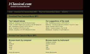 The 5 Best Places To Download Classical Music For Free Classical Music Music Download Music Radio