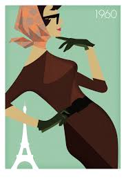 1960s Poster Love This Style Graphic Artwork Poster Art Vintage Art