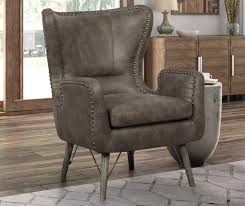 Taupe Faux Leather Modern Accent Chair Big Lots Modern Accent Chair Accent Chairs Modern Accents