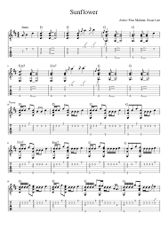 He rose to fame after releasing his debut single white iverson in 2015, which was certified quadruple platinum by riaa. Sunflower Post Malone Swae Lee Fingerstyle Guitar