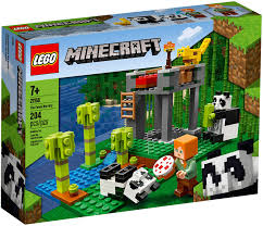 Lego Minecraft 21158 Pas Cher La Garderie Des Pandas Chambre Bebe Panda Lego Minecraft Jouet Lego