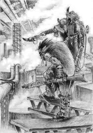 Ratskins Necromunda Gw Art By Mousecitykola Art Artwork Character Art
