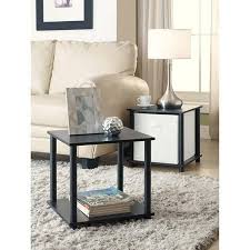 Mainstays No Tools 2 X 1 Cube Multiple Colors Walmart Com Living Room Side Table Storage Furniture Living Room Black Furniture Living Room
