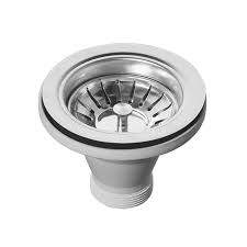 Under kitchen sink plumbing with garbage disposal. Enki Sa002 Plumbing Kit Single Bowl Kitchen Sinks Strainer Basket Waste Overflow House Of Enki