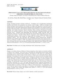 Ketakutan terbesar saat menjalani hubungan ini bukanlah kehilangan dirimu. Pdf Perubahan Cuaca Dan Penyakit Denggi Kajian Kes Di Daerah Seremban Negeri Sembilan Malaysia