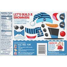 2,000 calories a day is used for general nutrition advice. Pillsbury Ready To Bake Snowman Shape Sugar Cookies 11 Oz 24 Count Walmart Com Walmart Com
