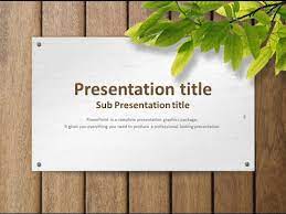 Free nature landscape backgrounds for powerpoint nature ppt. Nature Animated Ppt Template Youtube