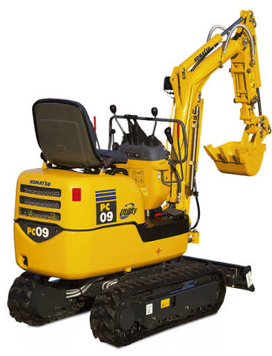 Komatsu PC09-1 Mini Excavator
