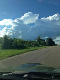 beautiful clouds in saskatchewan