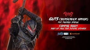 Tons of awesome berserk guts wallpapers to download for free. Berserk Guts Berserker Armor Pvc Statue Coming Soon Youtube