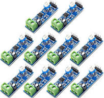 10pcs LM386 200 Times gain Audio Power Module for Arduino EK1236 (Amplifier  Board Mono Power Amplifier 5V-12V 10K Adjustable)
