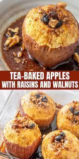 Tea Baked Apples Recipe Baked Apples Apple Recipes Fruit Recipes