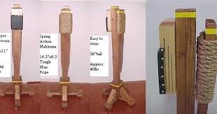 Reversible Spring Makiwara With Floor Stand Academy Of Karate Martial Arts Supply Inc Makiwara Martial Arts Martial Arts Training Dummy