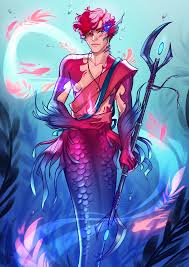 I M Having Fun 3 I Draw Outside The Lines Anime Merman Anime Mermaid Mermaid Drawings