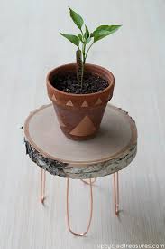 How to stake a plant. Diy Rustic Modern Plant Stand Mountainmodernlife Com