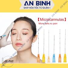 Q1-HCM) (01 Cây) Kim Cannula Tiêm Filler Sharp Needle