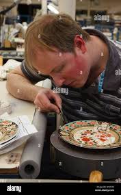 Factory derby gilder gilding hi-res stock photography and images