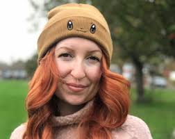 Embroidered Eevee Inspired Beanie