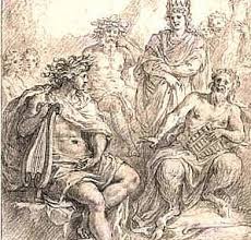 Pan Versus Apollo Satyr Mythology Pan Flute