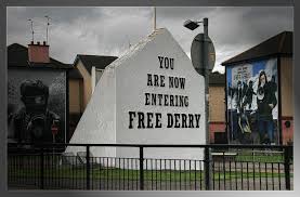 'you are now entering free derry' the slogan painted in black letters on a white. You Are Now Entering Free Derry Foto Bild Europe United Kingdom Ireland Northern Ireland Bilder Auf Fotocommunity