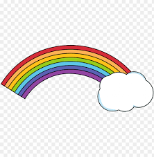 All rainbow clip art are png format and transparent background. Rainbow Cloud Png Png Image With Transparent Background Toppng