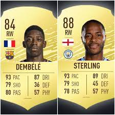 Which players made the fifa 21 toty squad and when they will be available in packs? Dembele Vs Sterling In Fifa 20 Fifa