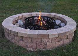 If i wanted to build a fire pit would it have to be 15 feet from any tree? Allan Block Courtyard Nitterhouse Masonry Products