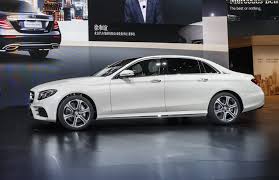 The luxury limousine from mercedes will initially go on sale in a special launch edition with a choice of six. Long Wheelbase Mercedes Benz E Class Launches In China