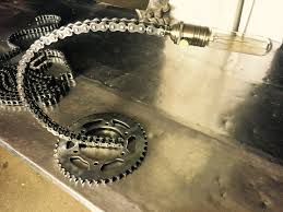 Desk Lampe Chaine Moto Recyclee Chaine Velo Lampe Abajour