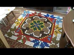 как сделать коврик из крышек от пластиковых бутылок видео Vyazannaya Obuv Plastmassovye Kolpachki Dlya Butylok Ispolzovat Plastikovye Butylki Probki Dlya Butylok