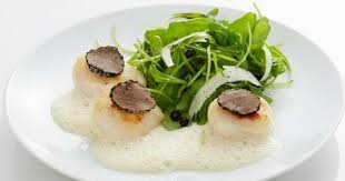 Noix De Saint Jacques A La Truffe D Ete Guy Demarle Recette Noix De Saint Jacques Truffe Truffe Recette