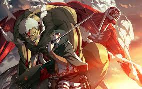 Armored titan information, including related anime and manga. Colossal And Armored Titan And Annie Leonhart Hd Wallpaper Hintergrund 2304x1440