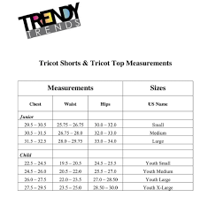 Sizing Charts