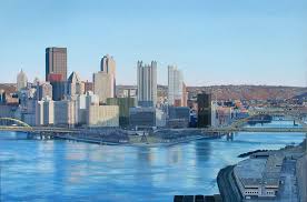 The monongahela river and allegheny river meet in pittsburgh to form the ohio river, which travels 981 miles to its ending point in cairo, ill. The Three Rivers Winter