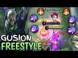  Gusion Freestyle Super Fast Hands Venom Skin Montage 11 Dark Legend Mobile Legends Dark Legends Make It Yourself