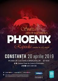 Miercuri, 19 iunie 2019, de la ora 18.00, pe scena casei de cultură a sindicatelor din constanţa va avea loc spectacolul „brâncoveni. Trupa Phoenix Revine La ConstanÅ£a Cu Un Spectacol Inedit Concertul Va Avea Loc La Casa De CulturÄ A Sindicatelor