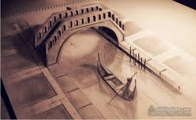 Are you interested in 3d graphics and design? Great Optical Illusions Funny Photos And Images Brain Teasers Puzzles A Bridge Drawing