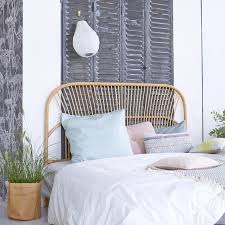 Faites voyager la décoration intérieur avec une tête de lit tête de lit demi lune en rotin naturel de 180 cm, en canne de rotin cintrée, une note bohême pour votre chambre, livraison soignée, possibilité de tete. Tikamoon Solid Wood Furniture Specialist Tete De Lit En Rotin Lit Rotin Tete De Lit Double