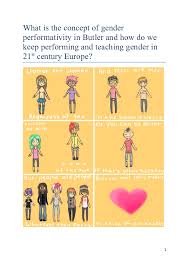 Doc What Is Gender Performativity Gergana Stoyancheva Academia Edu