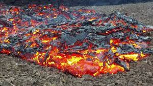 See etymology for the english verb lave. Creeping Lava Youtube